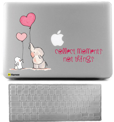 

Hamee MacBook Pro 13 inch cover 2015 edition (A1278) with Keyboard Skin Combo 12 Rubber Laptop Decal 13