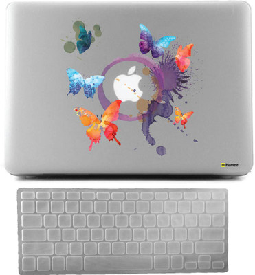 

Hamee MacBook Pro 13 inch cover 2016 Touchbar edition (A1706/A1708) with Keyboard Skin Combo 182 Rubber Laptop Decal 13