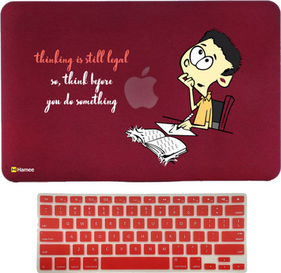 

Hamee MacBook Pro 15 inch cover 2016 Touchbar edition (A1707) with Keyboard Skin Combo 39 Rubber Laptop Decal 15
