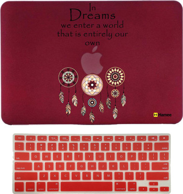 

Hamee MacBook Pro 13 inch cover 2015 edition (A1278) with Keyboard Skin Combo 132 Rubber Laptop Decal 13
