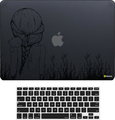 

Hamee MacBook Air 13 inch cover with Keyboard Skin Combo 156 Rubber Laptop Decal 13