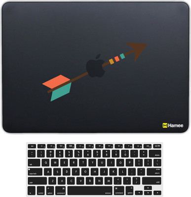 

Hamee MacBook Pro 13 inch cover 2016 Touchbar edition (A1706/A1708) with Keyboard Skin Combo 85 Rubber Laptop Decal 13