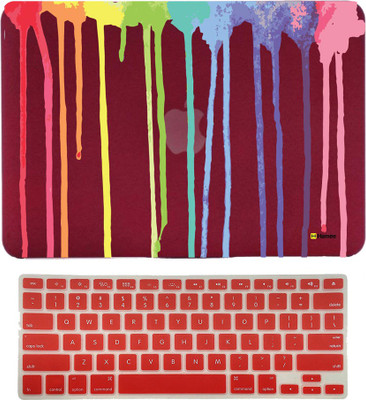 

Hamee Apple MacBook Pro 15 inch cover 2016 Touchbar edition (A1707) with Keyboard Skin Combo 169 Rubber Laptop Decal 15