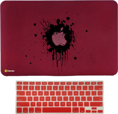 

Hamee MacBook Pro 15 inch cover 2016 Touchbar edition (A1707) with Keyboard Skin Combo 80 Rubber Laptop Decal 15