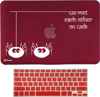 

Hamee MacBook Pro Retina Display 13 inch cover (2015 Edition A1502/A1425) with Keyboard Skin Combo 54 Rubber Laptop Decal 13