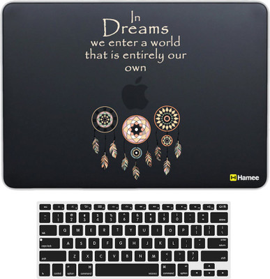 

Hamee Apple MacBook Air 13 inch cover with Keyboard Skin Combo 93 Rubber Laptop Decal 13