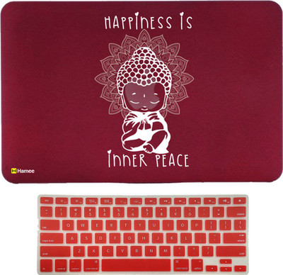 

Hamee Apple MacBook Pro 13 inch cover 2015 edition (A1278) with Keyboard Skin Combo 57 Rubber Laptop Decal 13