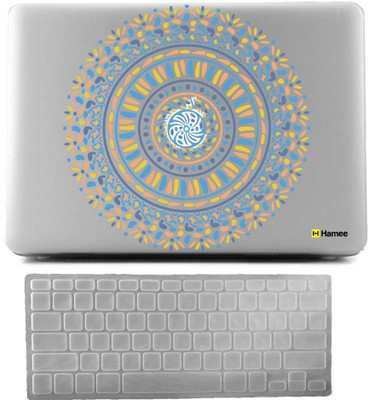 

Hamee MacBook Pro 15 inch cover 2016 Touchbar edition (A1707) with Keyboard Skin Combo 123 Rubber Laptop Decal 15
