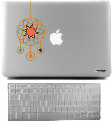 

Hamee MacBook Pro 13 inch cover 2015 edition (A1278) with Keyboard Skin Combo 122 Rubber Laptop Decal 13