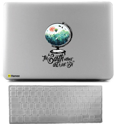 

Hamee Apple MacBook Pro 13 inch cover 2015 edition (A1278) with Keyboard Skin Combo 61 Rubber Laptop Decal 13