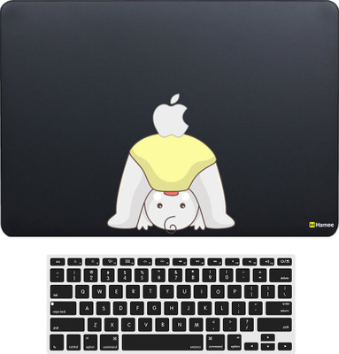 

Hamee Pro 15 inch cover 2015 edition (A1286) with Keyboard Skin Combo 210 Rubber Laptop Decal 15