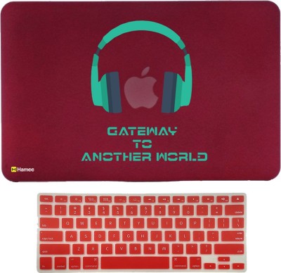 

Hamee k Pro 13 inch cover 2015 edition (A1278) with Keyboard Skin Combo 51 Rubber Laptop Decal 13