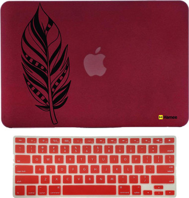 

Hamee MacBook Pro 15 inch cover 2016 Touchbar edition (A1707) with Keyboard Skin Combo 124 Rubber Laptop Decal 15