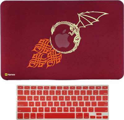 

Hamee MacBook Pro Retina Display 13 inch cover (2015 Edition A1502/A1425) with Keyboard Skin Combo 56 Rubber Laptop Decal 13