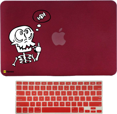 

Hamee Pro 13 inch cover 2016 Touchbar edition (A1706/A1708) with Keyboard Skin Combo 33 Rubber Laptop Decal 13