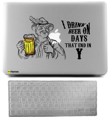 

Hamee MacBook Pro 13 inch cover 2016 Touchbar edition (A1706/A1708) with Keyboard Skin Combo 35 Rubber Laptop Decal 13