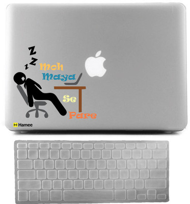 

Hamee MacBook Pro 15 inch cover 2016 Touchbar edition (A1707) with Keyboard Skin Combo 68 Rubber Laptop Decal 15