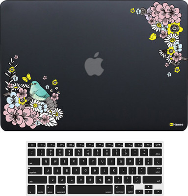 

Hamee Apple MacBook Pro Retina Display 13 inch cover (2015 Edition A1502/A1425) with Keyboard Skin Combo 163 Rubber Laptop Decal 13