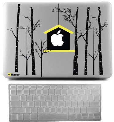 

Hamee Apple MacBook Pro 15 inch cover 2016 Touchbar edition (A1707) with Keyboard Skin Combo 37 Rubber Laptop Decal 15