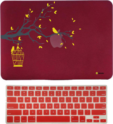 

Hamee Pro 13 inch cover 2015 edition (A1278) with Keyboard Skin Combo 163 Rubber Laptop Decal 13