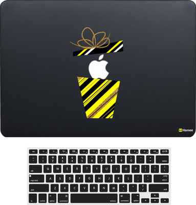 

Hamee MacBook Pro 13 inch cover 2016 Touchbar edition (A1706/A1708) with Keyboard Skin Combo 75 Rubber Laptop Decal 13