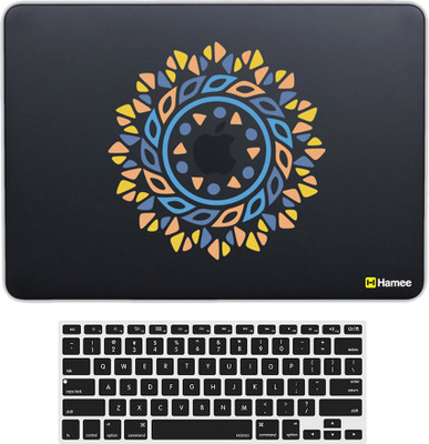 

Hamee Apple MacBook Pro 13 inch cover 2016 Touchbar edition (A1706/A1708) with Keyboard Skin Combo 88 Rubber Laptop Decal 13