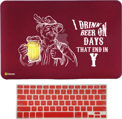 

Hamee Apple MacBook Pro 15 inch cover 2016 Touchbar edition (A1707) with Keyboard Skin Combo 88 Rubber Laptop Decal 15