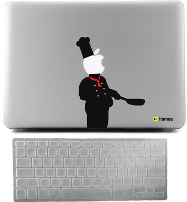 

Hamee MacBook Pro 13 inch cover 2016 Touchbar edition (A1706/A1708) with Keyboard Skin Combo 145 Rubber Laptop Decal 13