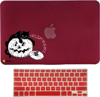 

Hamee MacBook Pro 13 inch cover 2015 edition (A1278) with Keyboard Skin Combo 26 Rubber Laptop Decal 13