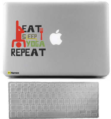 

Hamee MacBook Pro 15 inch cover 2016 Touchbar edition (A1707) with Keyboard Skin Combo 67 Rubber Laptop Decal 15