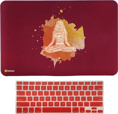 

Hamee MacBook Pro 13 inch cover 2015 edition (A1278) with Keyboard Skin Combo 65 Rubber Laptop Decal 13