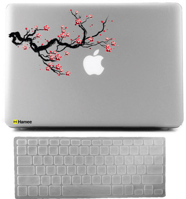 

Hamee MacBook Pro 13 inch cover 2016 Touchbar edition (A1706/A1708) with Keyboard Skin Combo 59 Rubber Laptop Decal 13