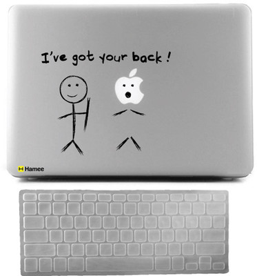 

Hamee Apple MacBook Pro 13 inch cover 2015 edition (A1278) with Keyboard Skin Combo 62 Rubber Laptop Decal 13