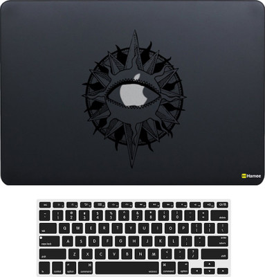 

Hamee Apple MacBook Pro 15 inch cover 2016 Touchbar edition (A1707) with Keyboard Skin Combo 204 Rubber Laptop Decal 15
