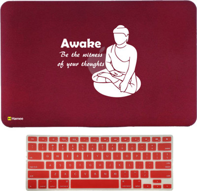 

Hamee Apple MacBook Pro 15 inch cover 2016 Touchbar edition (A1707) with Keyboard Skin Combo 105 Rubber Laptop Decal 15