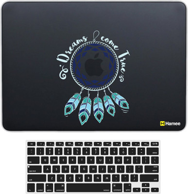 

Hamee MacBook Pro 13 inch cover 2016 Touchbar edition (A1706/A1708) with Keyboard Skin Combo 83 Rubber Laptop Decal 13