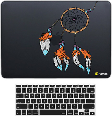 

Hamee MacBook Pro 13 inch cover 2016 Touchbar edition (A1706/A1708) with Keyboard Skin Combo 35 Rubber Laptop Decal 15