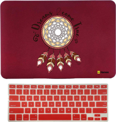 

Hamee MacBook Pro 15 inch cover 2016 Touchbar edition (A1707) with Keyboard Skin Combo 126 Rubber Laptop Decal 15