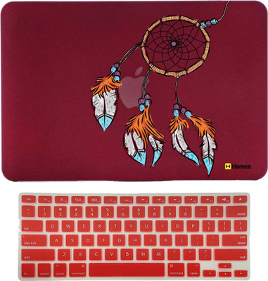 

Hamee MacBook Pro 13 inch cover 2015 edition (A1278) with Keyboard Skin Combo 125 Rubber Laptop Decal 13