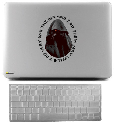 

Hamee Apple MacBook Pro 15 inch cover 2016 Touchbar edition (A1707) with Keyboard Skin Combo 90 Rubber Laptop Decal 15