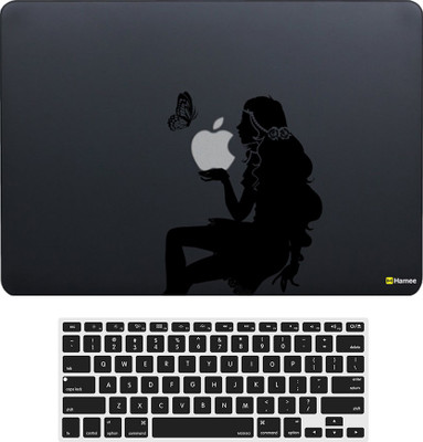 

Hamee Apple MacBook Pro 15 inch cover 2016 Touchbar edition (A1707) with Keyboard Skin Combo 174 Rubber Laptop Decal 15
