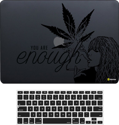 

Hamee Apple MacBook Pro 13 inch cover 2016 Touchbar edition (A1706/A1708) with Keyboard Skin Combo 151 Rubber Laptop Decal 13