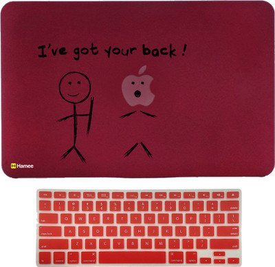 

Hamee Apple MacBook Pro 15 inch cover 2016 Touchbar edition (A1707) with Keyboard Skin Combo 100 Rubber Laptop Decal 15