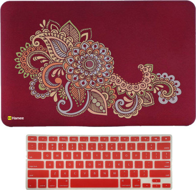 

Hamee Apple MacBook Pro Retina Display 13 inch cover (2015 Edition A1502/A1425) with Keyboard Skin Combo 4 Rubber Laptop Decal 13