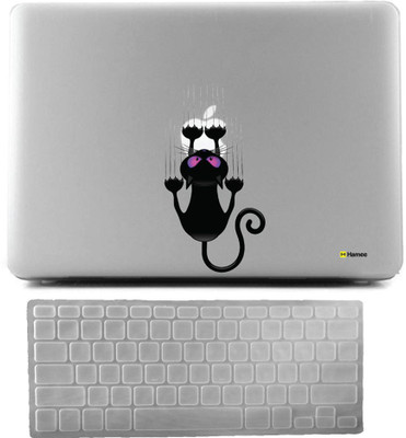 

Hamee Apple MacBook Pro 13 inch cover 2016 Touchbar edition (A1706/A1708) with Keyboard Skin Combo 159 Rubber Laptop Decal 13