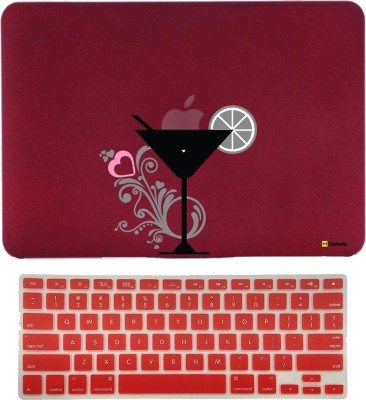 

Hamee Apple MacBook Pro 13 inch cover 2015 edition (A1278) with Keyboard Skin Combo 175 Rubber Laptop Decal 13