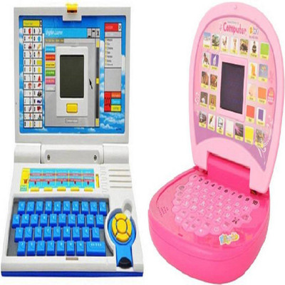 

Shy Products Presents Lovely Combo Of English Learner Educational Laptop for Kids With Learning Kids Mini Laptop …(Multicolor)