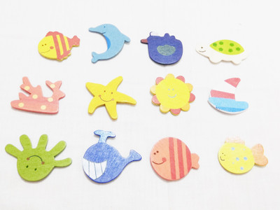 

Golden WOODEN MAGNET(Multicolor)