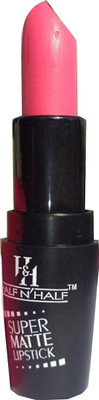 

Half N Half Super Matte Lipstick, 07, Fusion Pink(PINK, 3.6 g)