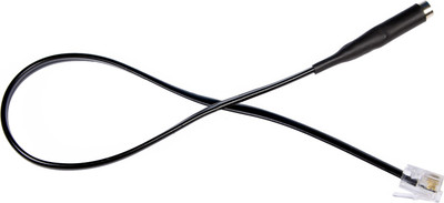 

Uni4 Phone RJ9 to 3.5mm Smartphone Headset Adapter Useful for CISCO phone only(Black)